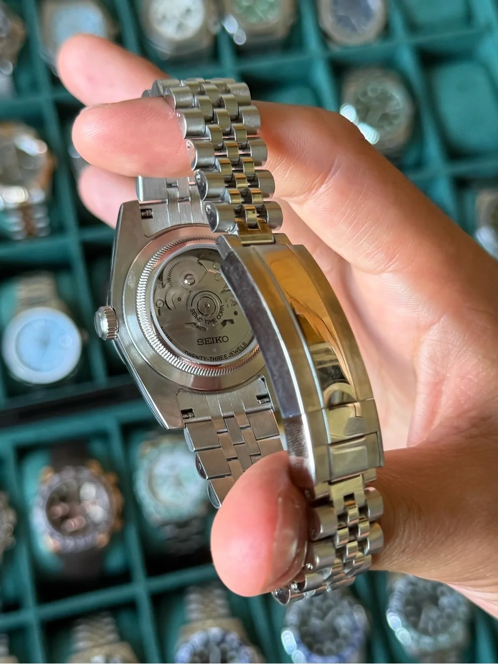 Seiko Mod: Blue Sky-Dweller